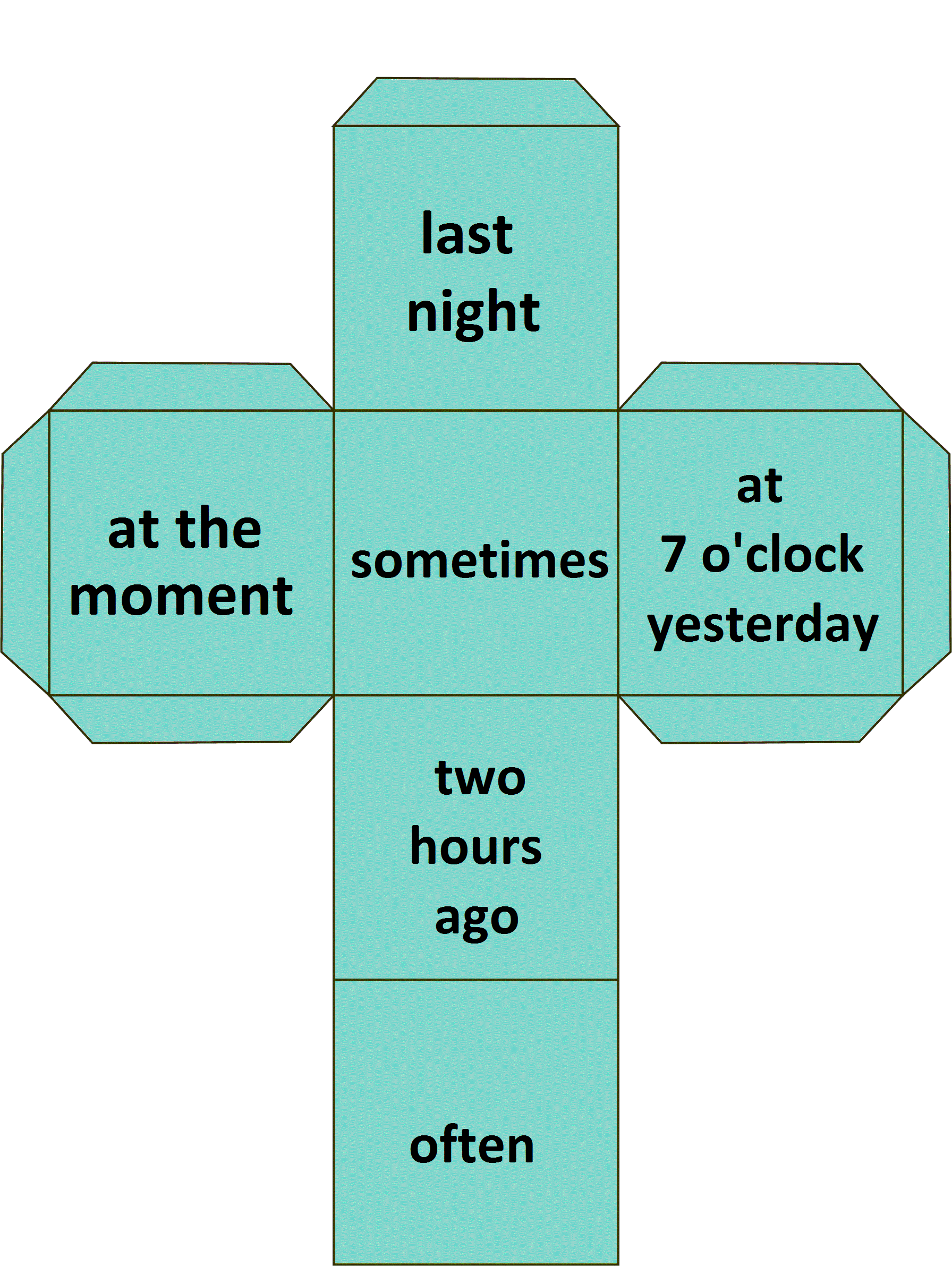 Present and Past (all) dice