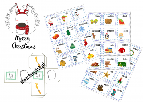 Christmas Mime, Draw or Describe (pdf) - obrazek 2
