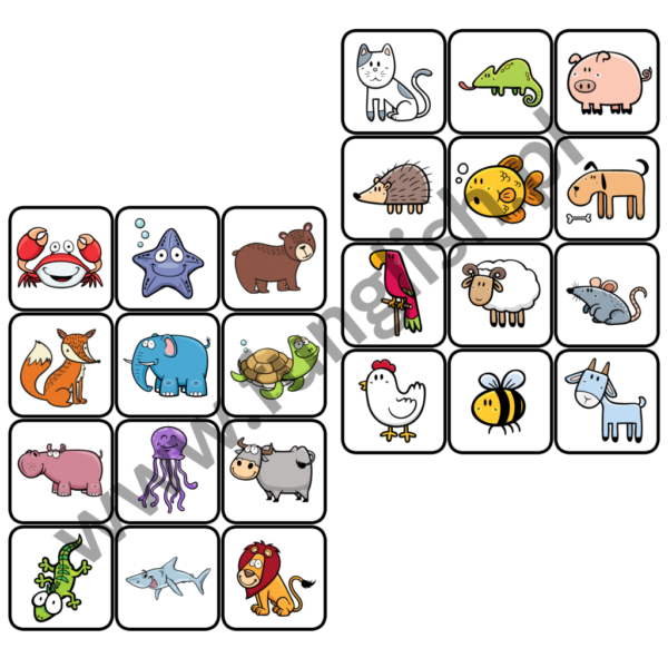 Animals Bingo (pdf) - obrazek 3