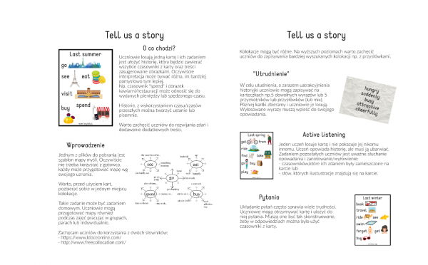 Tell us a story - karty do tworzenia opowiadań (pdf) - obrazek 4