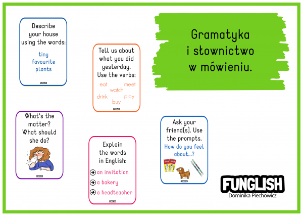 27 Mini Speaking Cards (pdf) - obrazek 3