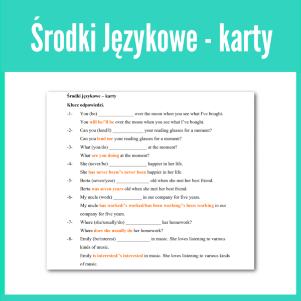 Środki językowe - karty (pdf) - obrazek 2